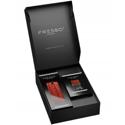 Fresso  Mini GIFT BOX parfém a závěsná vůně do interiéru - Snow Pearl