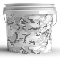 Magic Bucket detailingový kbelík - Camo Grey (13 l)