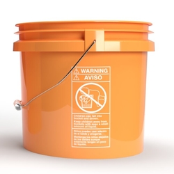 Magic Bucket detailingový kbelík - Orange (13 l)