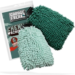 Garage Freaks Chenille Glove 2er Pack - 2 mikrovláknové mycí rukavice