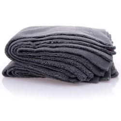 Work Stuff Gentleman Basic Dark Grey 350 GSM 5xPack 40x40 cm leštící utěrky šedé 5ks