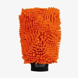 ChemicalWorkz Orange Chenille Wash Mitt - Mikrovláknová mycí rukavice
