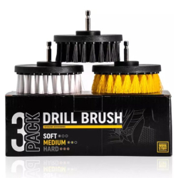 Work Stuff Detailing HEX Brush Classic 3-pack - Sada kartáčů do vrtačky
