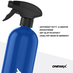 OneWax LUCIDITY Glass Cleaner - Čistič oken a skel (750 ml)