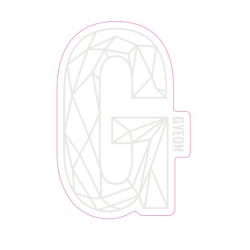 Gyeon G Sticker White 100x66 mm