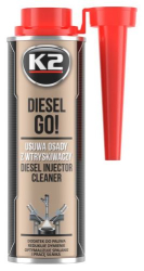 K2 Diesel GO! - Přísada do naftových motorů k čištění vstřikovačů