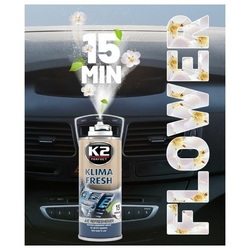 K2 klima Fresh Flower - Čistič klimatizace a osvěžovač (150ml)