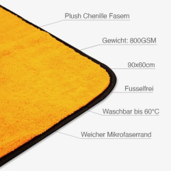 Liquid Elements Orange Baby XL 90x60cm sušící ručník