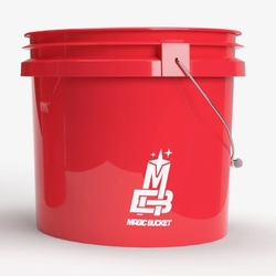 Magic Bucket detailingový kbelík - Red (13 l)