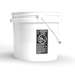 Magic Bucket detailingový kbelík - White (13 l)