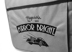 Meguiar's Mirror Bright Bag - taška na autokosmetiku s motivem řady Mirror Bright, 31 cm x 29 cm x 9 cm