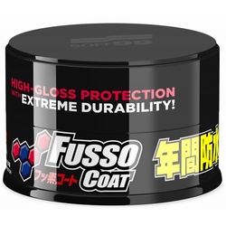 Soft99 New Fusso Coat 12 Months Wax Dark - syntentický vosk (200 g)