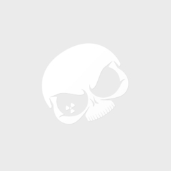 Nuke Guys řezaná samolepka White Skull