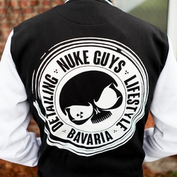 Nuke Guys bomber College Jacket bunda