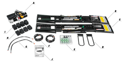 QuickJack mobilní hydraulický zvedák BL-5000SLX DC