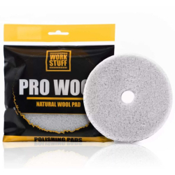 Work Stuff Pro Wool Pad 130 mm - Vlněný leštící kotouč (beránek)
