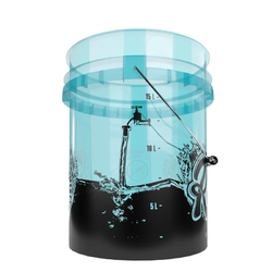 Nuke Guys Clear Rinse Bucket - 20l transparentní detailingový kbelík