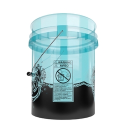 Nuke Guys Clear Rinse Bucket - 20l transparentní detailingový kbelík