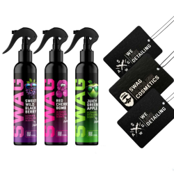 SWAG sada vůní do interiéru (3 x 150ml) + 3 visačky We Love Detailing