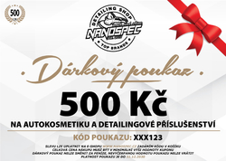 NANOspec dárkový poukaz - 500 Kč