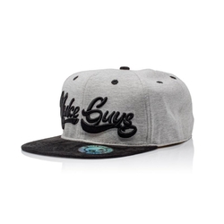 Nuke Guys SNAPBACK kšiltovka Straight Cap - jersey Black