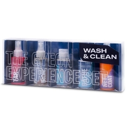 Gyeon Q2M Wash&Clean Set - Sada autokosmetiky pro mytí, dekontaminaci a ochranu vozu