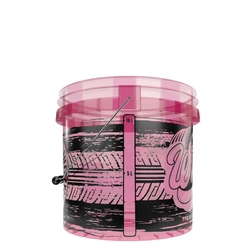 Nuke Guys Clear Wheels Bucket - 13l transparentní detailingový kbelík