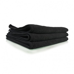 Chemical Guys Workhorse Black Professional Grade Microfiber Towel - Univerzální mikrovláknová utěrka (černá)