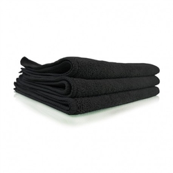 Chemical Guys Workhorse Black Professional Grade Microfiber Towel - Univerzální mikrovláknová utěrka (černá)