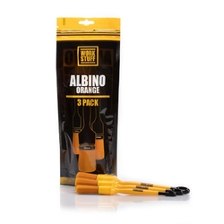 Work Stuff Brush Albino Orange 3-pack sada jemných detailingových štětců