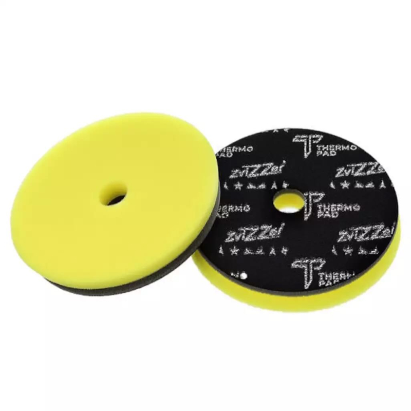 ZviZZer Thermo Trapez Pad Soft 125 mm - jemný leštící kotouč (žlutý)
