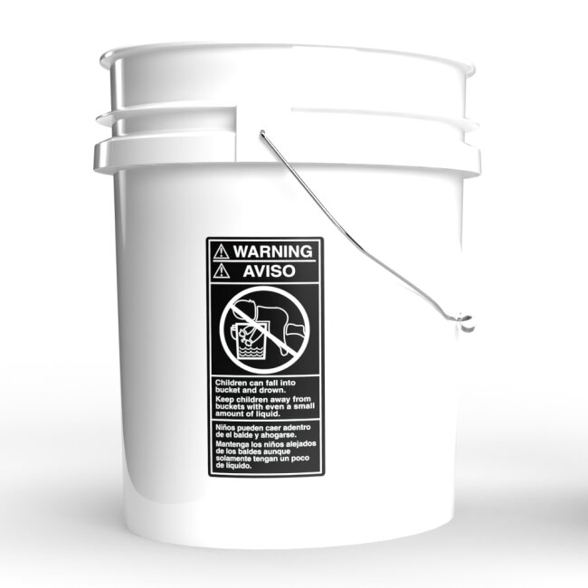 Magic Bucket detailingový kbelík - White (20 l)