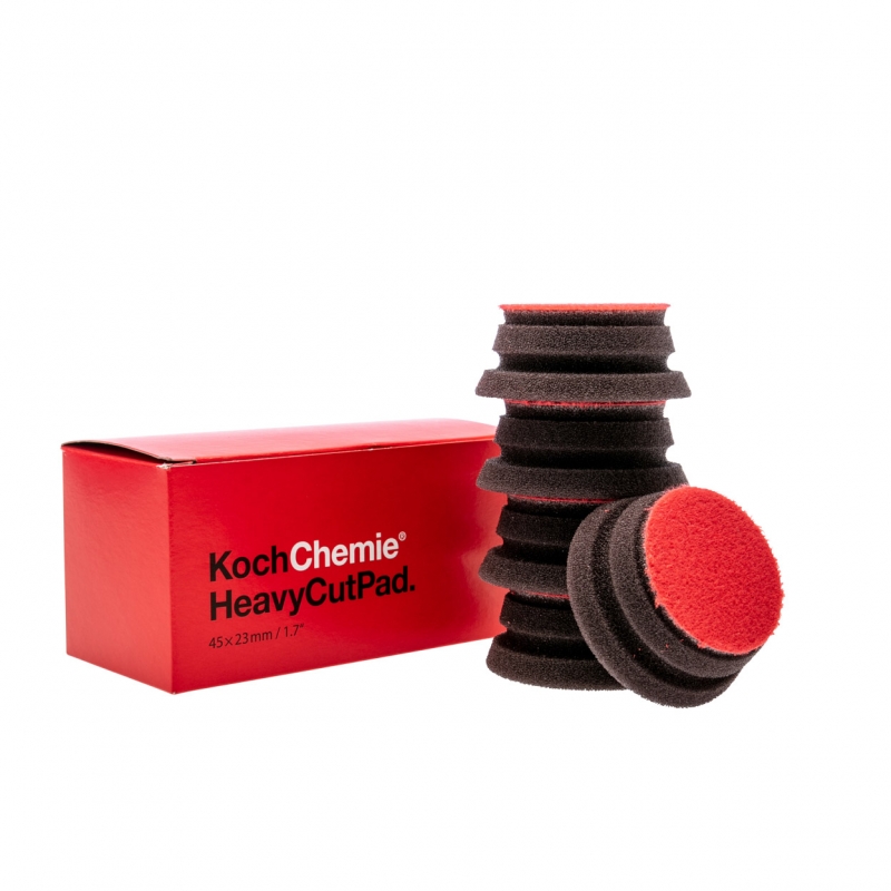Koch Chemie - Leštící kotouč Heavy Cut Pad Koch červený 45x23mm