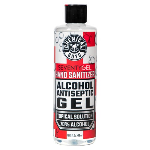 Chemical Guys Seventy Gel Hand Sanitizer - antiseptický gel na ruce - 473ml