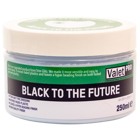 ValetPro Black To The Future Trim and Tyre Dressing 250 ml ošetření plastů a pneu
