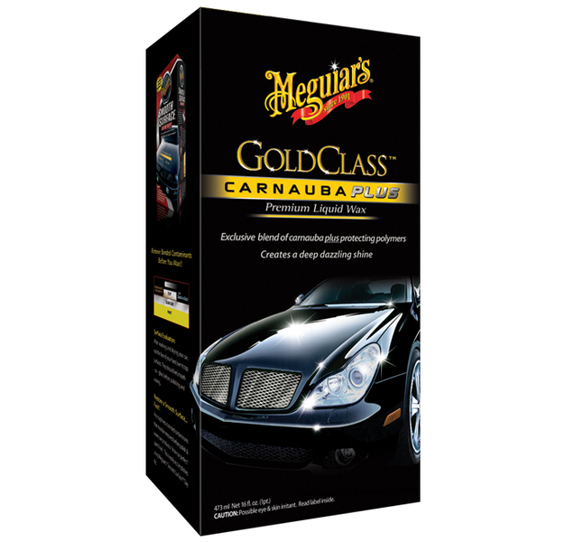 Meguiar's Gold Class Carnauba Plus Premium Liquid Wax - tekutý vosk s obsahem přírodní karnauby (473 ml)
