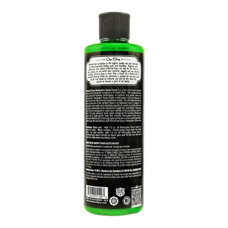 Chemical Guys Honeydew Snow Foam - šampon a aktivní pěna - 473ml