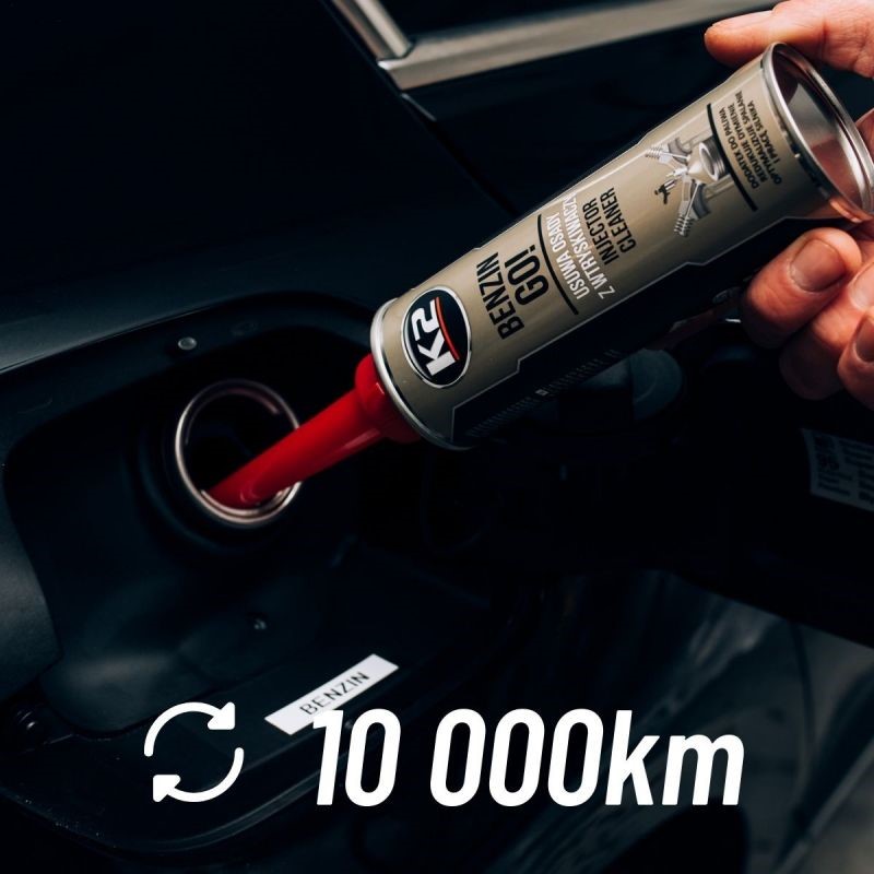 K2 Benzin GO! - Přísada do benzinových motorů k čištění vstřikovačů