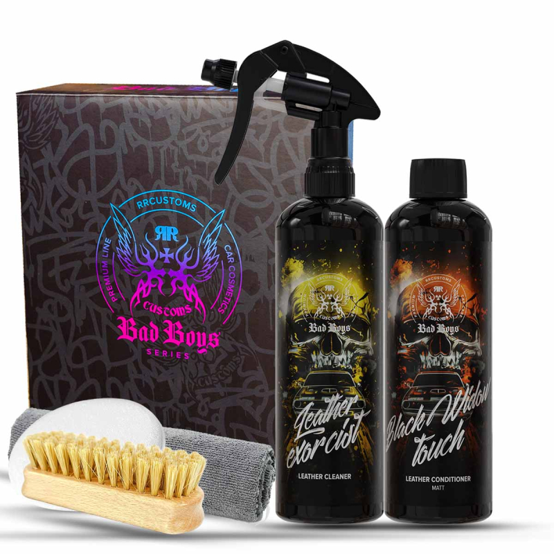 Bad Boys Limited Leather Pack - Sada na čištění a vyživení kůže