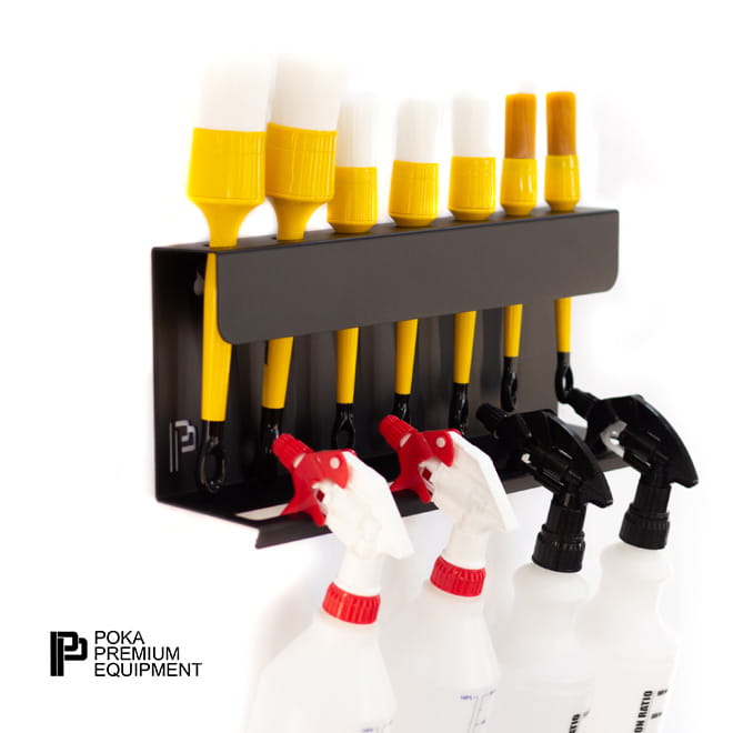 Poka Premium Holder Brush and Bottles 40 cm - Držák štětců a ředících lahví 