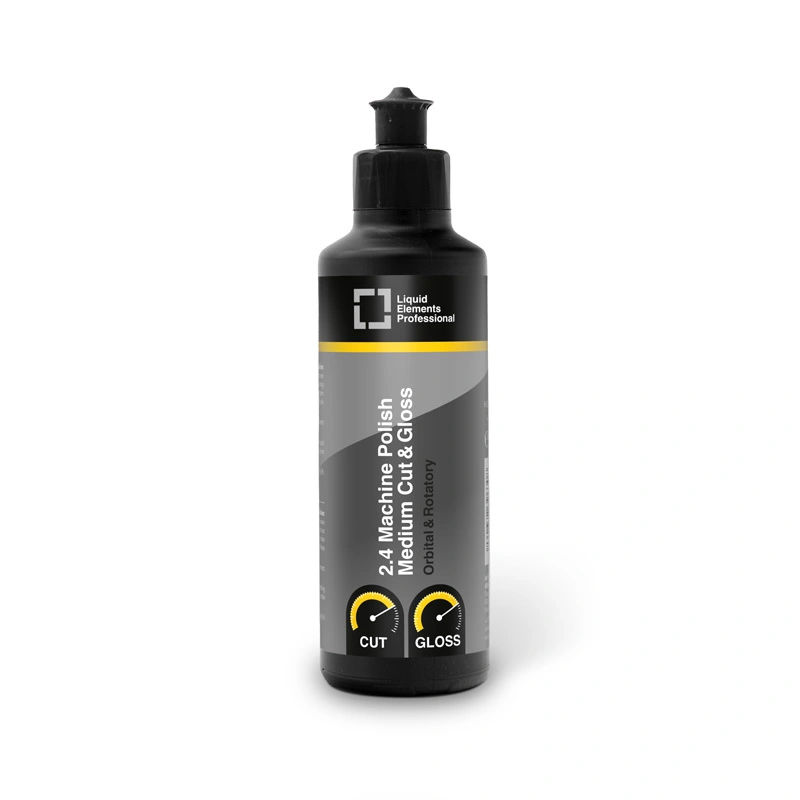 Liquid Elements Professional 2.4 Medium Cut & Gloss - Jednokroková leštící pasta (250ml)