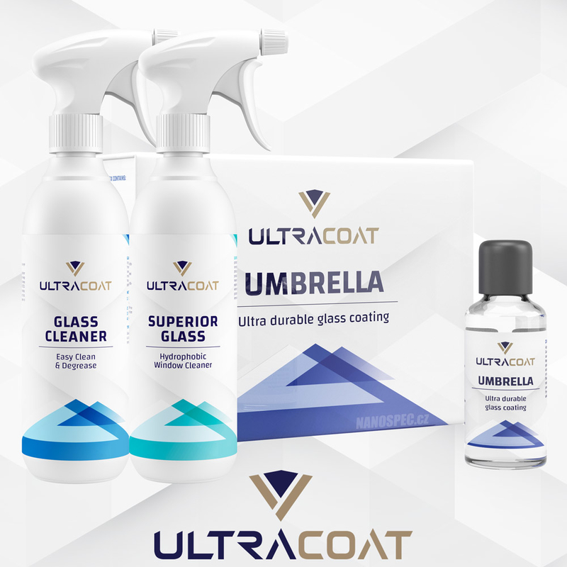 Ultracoat ULTRA Glass Protection Kit - Sada na čištění a ochranu skel