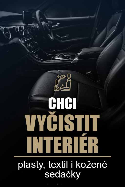 Chci vyčistit interiér