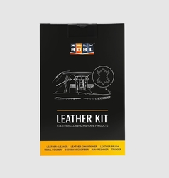 ADBL Leather Kit - Set autokosmetiky na čištění a ochranu kůže