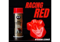 K2 červená barva na brzdové třmeny - Racing Red (400ml)
