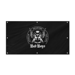 Bad Boys Garage Banner 79cm x 150cm