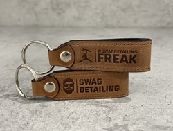 SWAG Leather Key Chain - Exkluzivní kožený přívěšek na klíče
