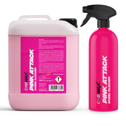OneWax Pink Attack Wheel Cleaner - Čistič alukol a odstraňovač polétavé rzi (750 ml)